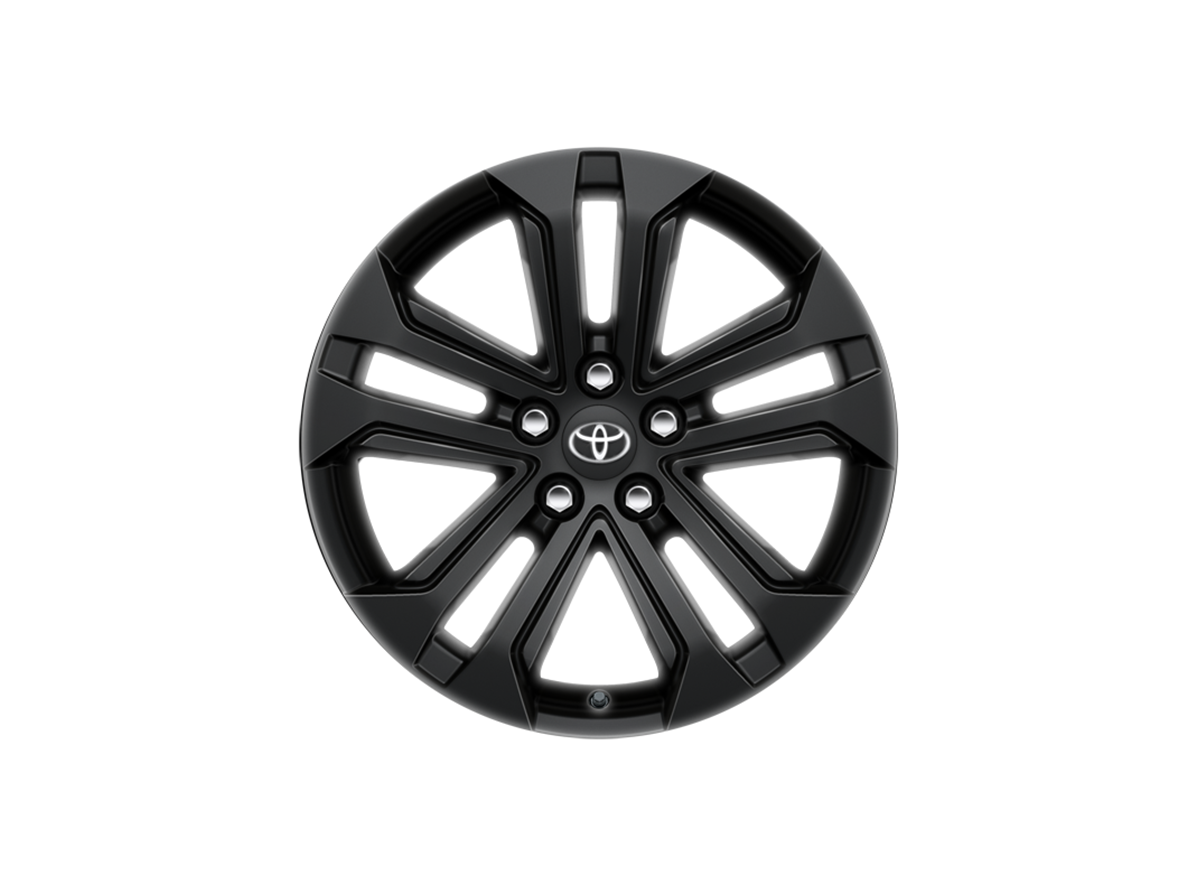 Stříbrné hliníkové kolo s pneumatikou